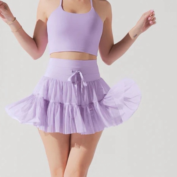 POPFLEX Dresses & Skirts - Popflex Pirouette skirt skort Medium Lilac